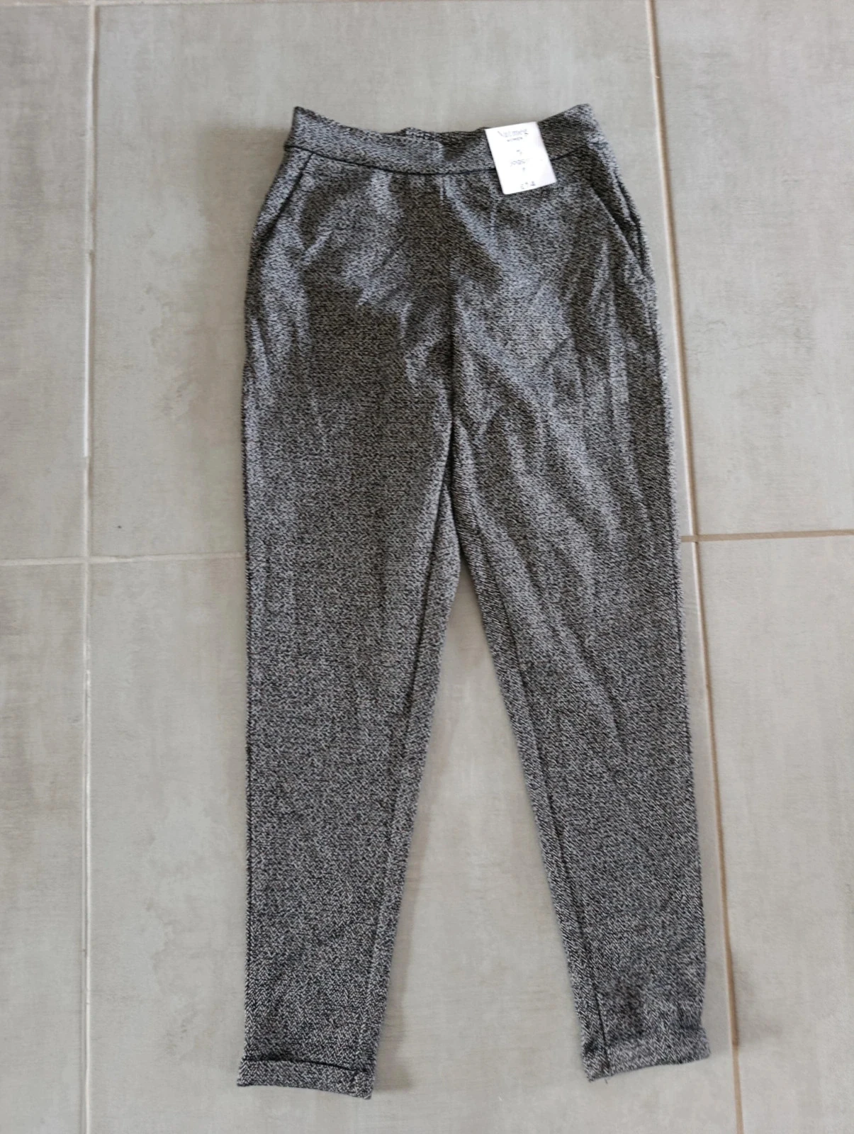 Calça skinny Nutmeg cinza mescla feminina T. M/38 – Nova com etiqueta – photo 2